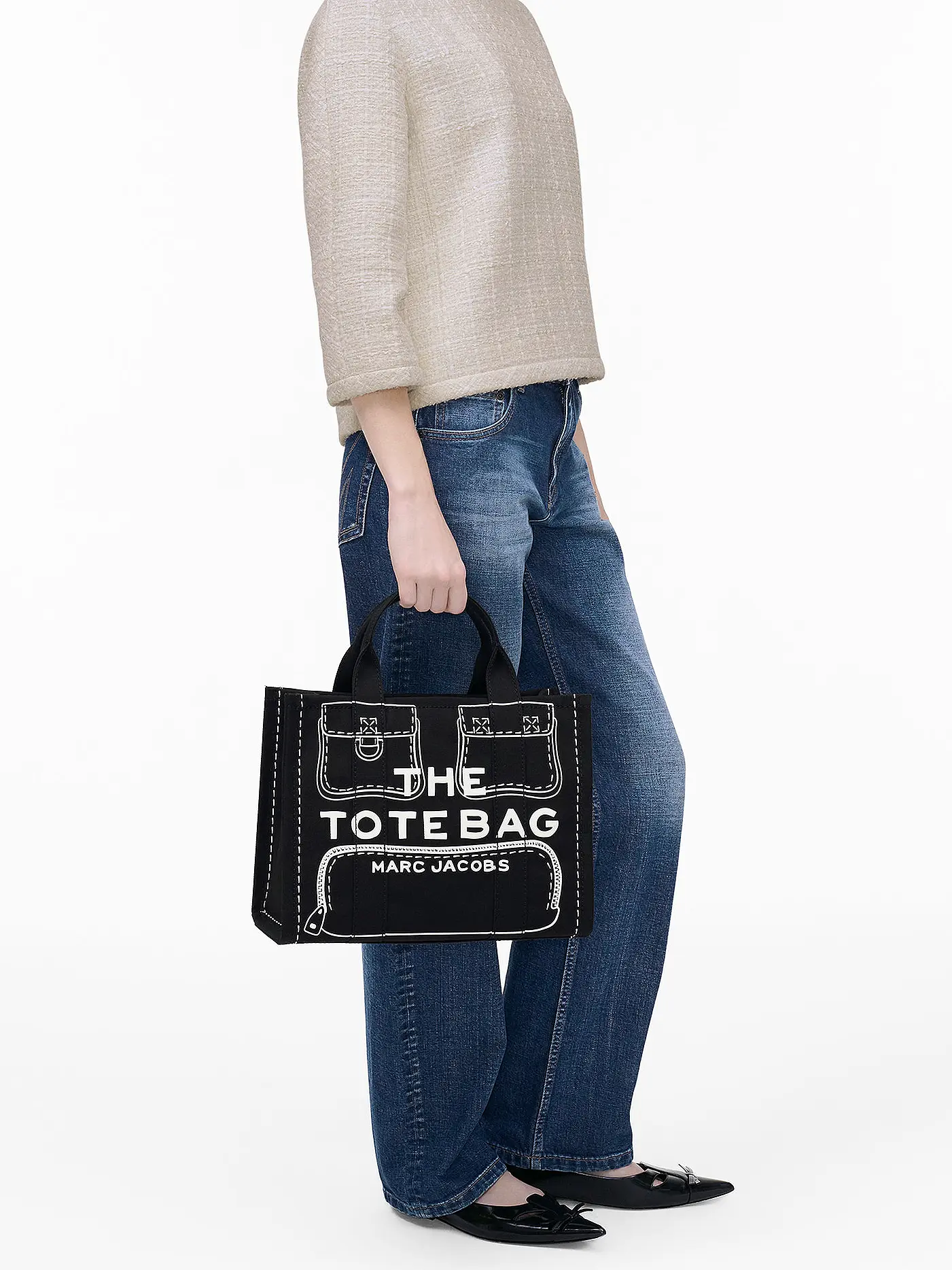 MARC JACOBS | Tasche - Tote Bag THE MEDIUM TOTE  | schwarz