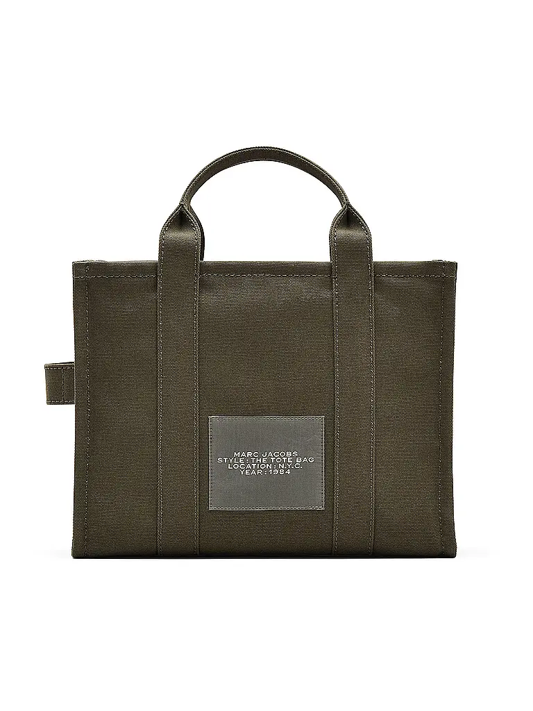MARC JACOBS | Tasche - Tote Bag THE MEDIUM TOTE CANVAS | dunkelgrün