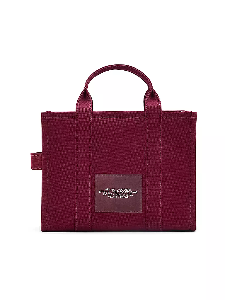 MARC JACOBS | Tasche - Tote Bag THE MEDIUM TOTE CANVAS | dunkelrot