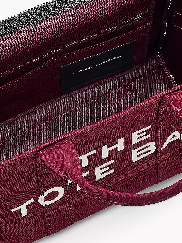 MARC JACOBS | Tasche - Tote Bag THE MEDIUM TOTE CANVAS | dunkelrot