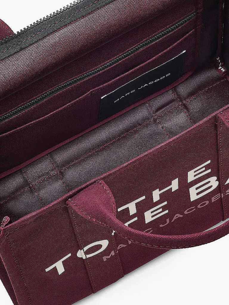 MARC JACOBS | Tasche - Tote Bag THE MEDIUM TOTE CANVAS | dunkelrot