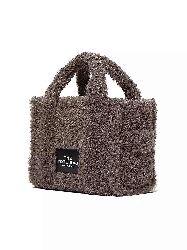 MARC JACOBS | Tasche - Tote Bag THE SMALL TOTE FAKE FUR | grau