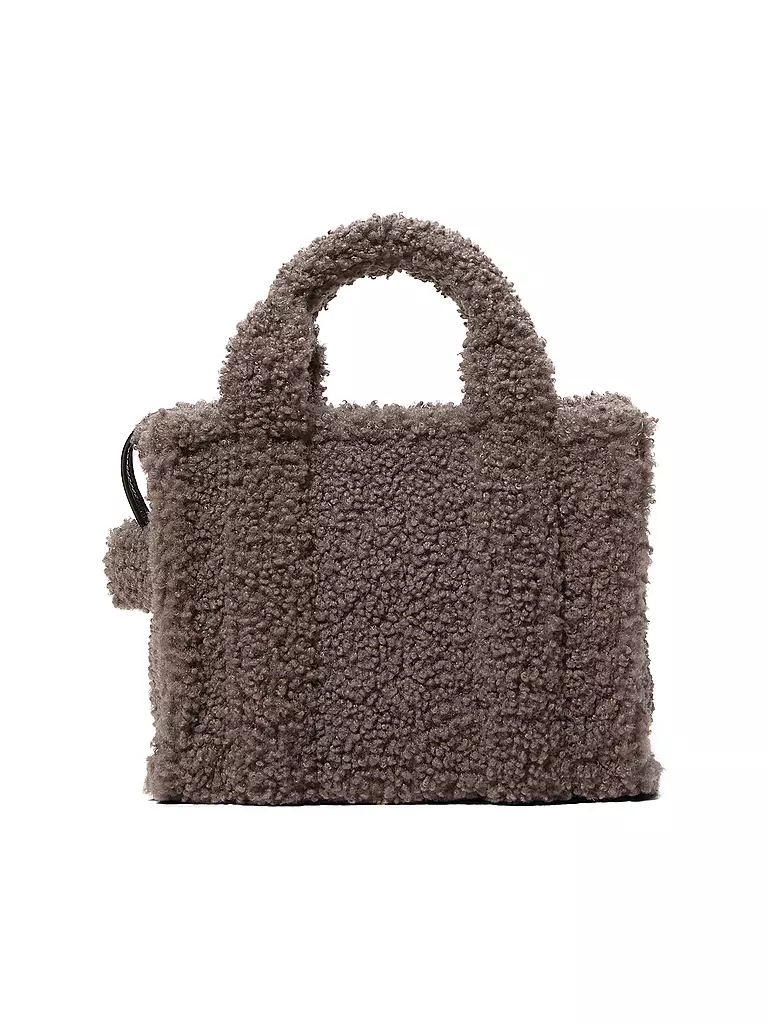 MARC JACOBS | Tasche - Tote Bag THE SMALL TOTE FAKE FUR | grau