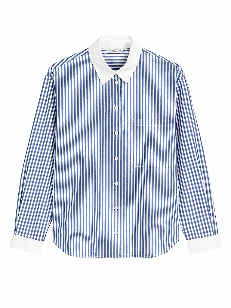 MARC O' POLO DENIM | Bluse  | blau