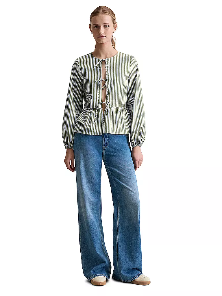 MARC O' POLO DENIM | Bluse  | hellgrün