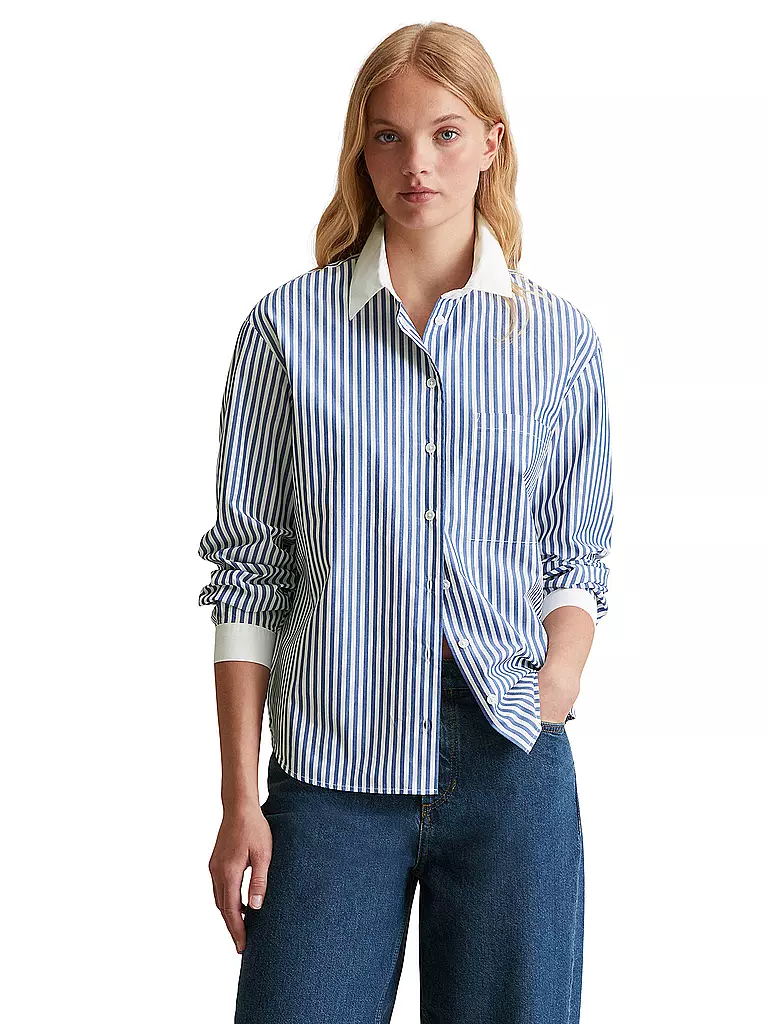 MARC O' POLO DENIM | Bluse  | blau