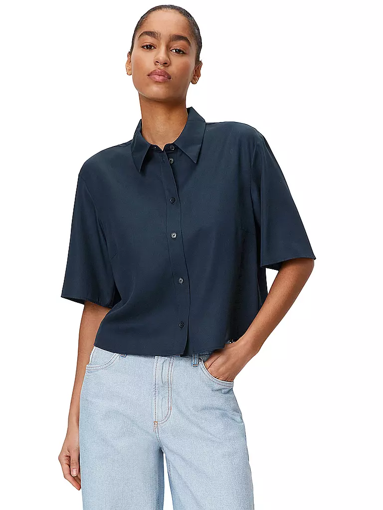 MARC O' POLO DENIM | Bluse | dunkelblau