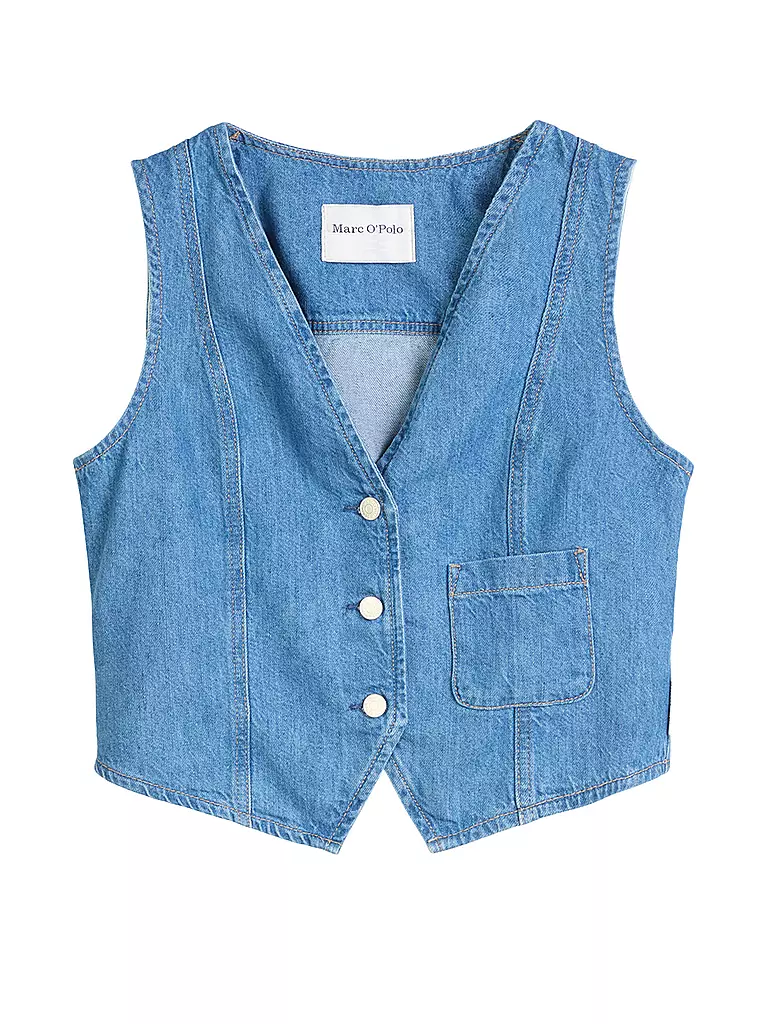 MARC O' POLO DENIM | Gilet  | blau