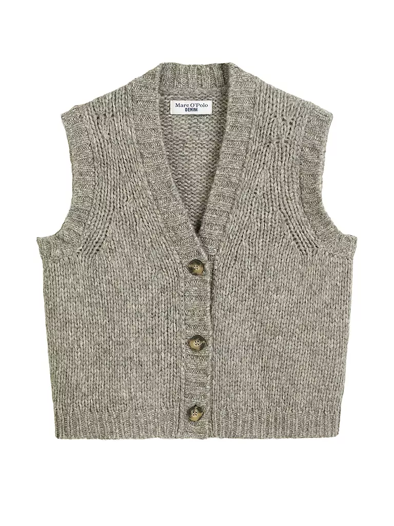 MARC O' POLO DENIM | Gilet  | grau