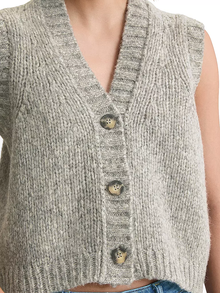 MARC O' POLO DENIM | Gilet  | grau