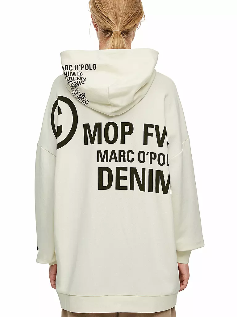 MARC O' POLO DENIM | Kapuzenpullover - Hoodie Oversized Fit | creme