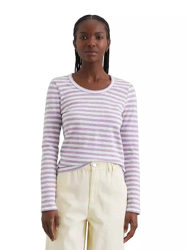 MARC O' POLO DENIM | Langarmshirt  | lila