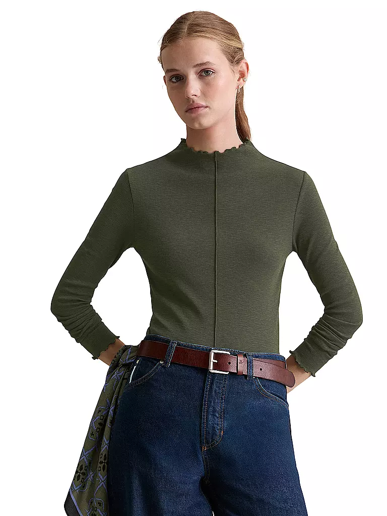 MARC O' POLO DENIM | Langarmshirt  | dunkelgrün