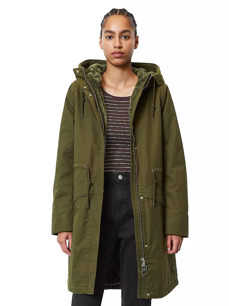 MARC O' POLO DENIM | Parka | grün