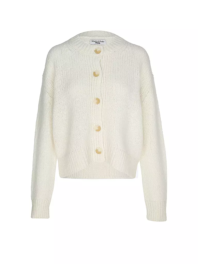 MARC O' POLO DENIM | Strickjacke | weiss