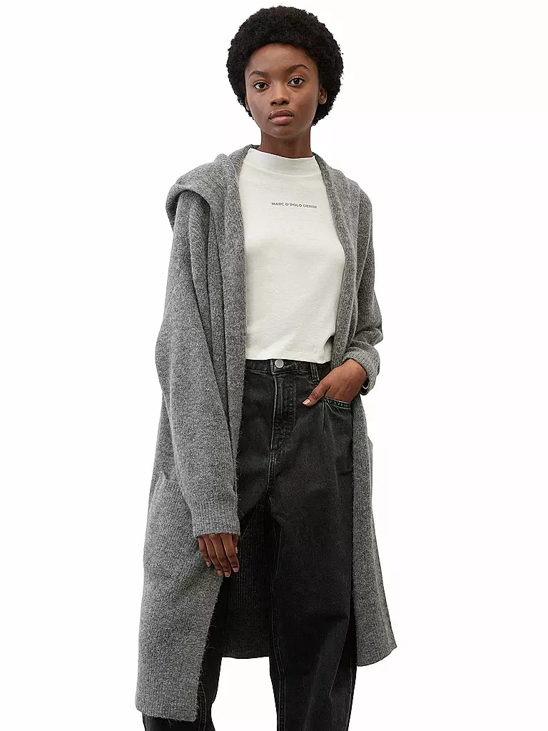 MARC O' POLO DENIM | Strickjacke | grau