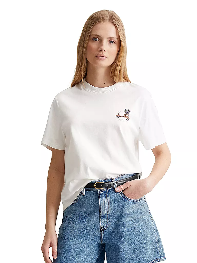MARC O' POLO DENIM | T-Shirt  | weiss
