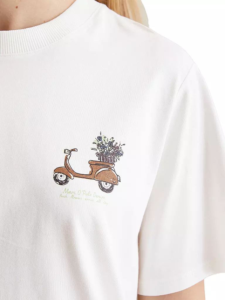 MARC O' POLO DENIM | T-Shirt  | weiss