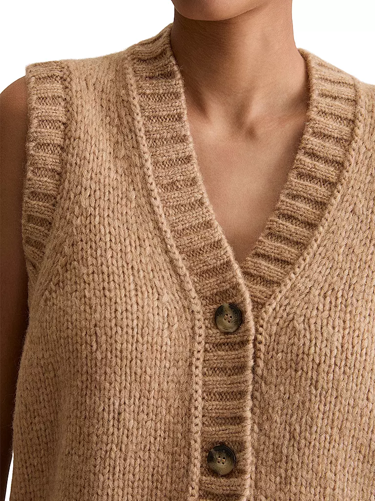 MARC O'POLO DENIM | Gilet  | beige