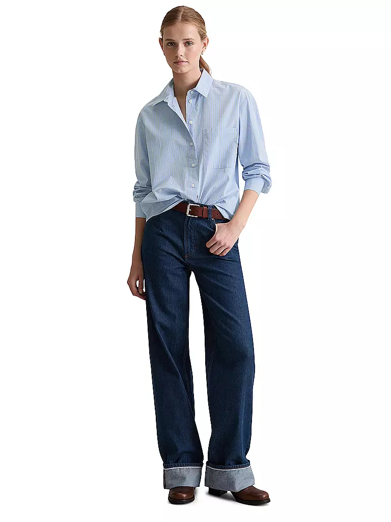 MARC O'POLO DENIM | Hemdbluse  | hellblau