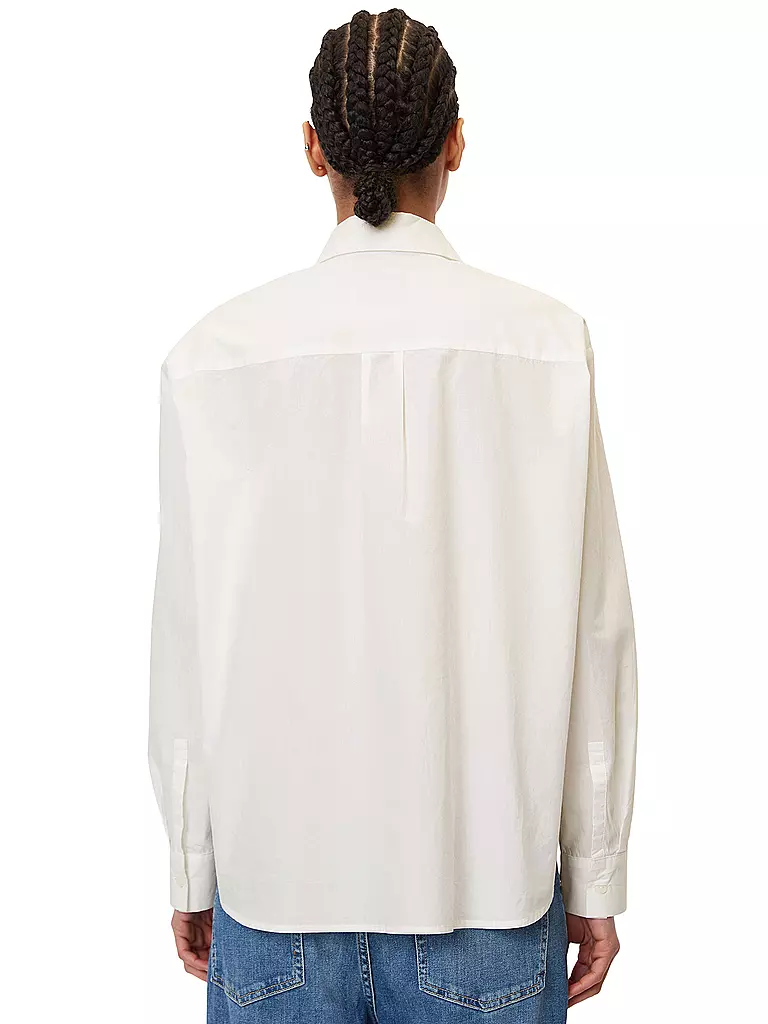 MARC O'POLO DENIM | Hemdbluse | weiss