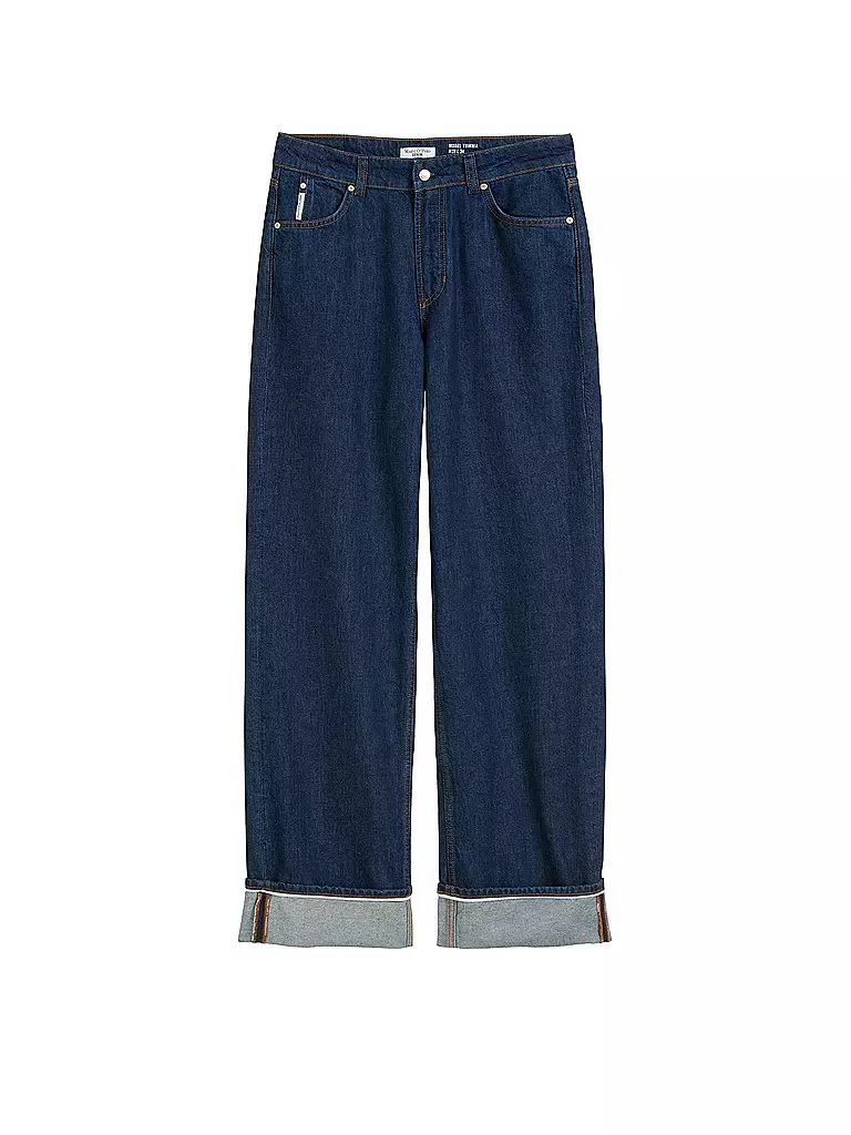 MARC O'POLO DENIM | Jeans Wide Leg  | dunkelblau