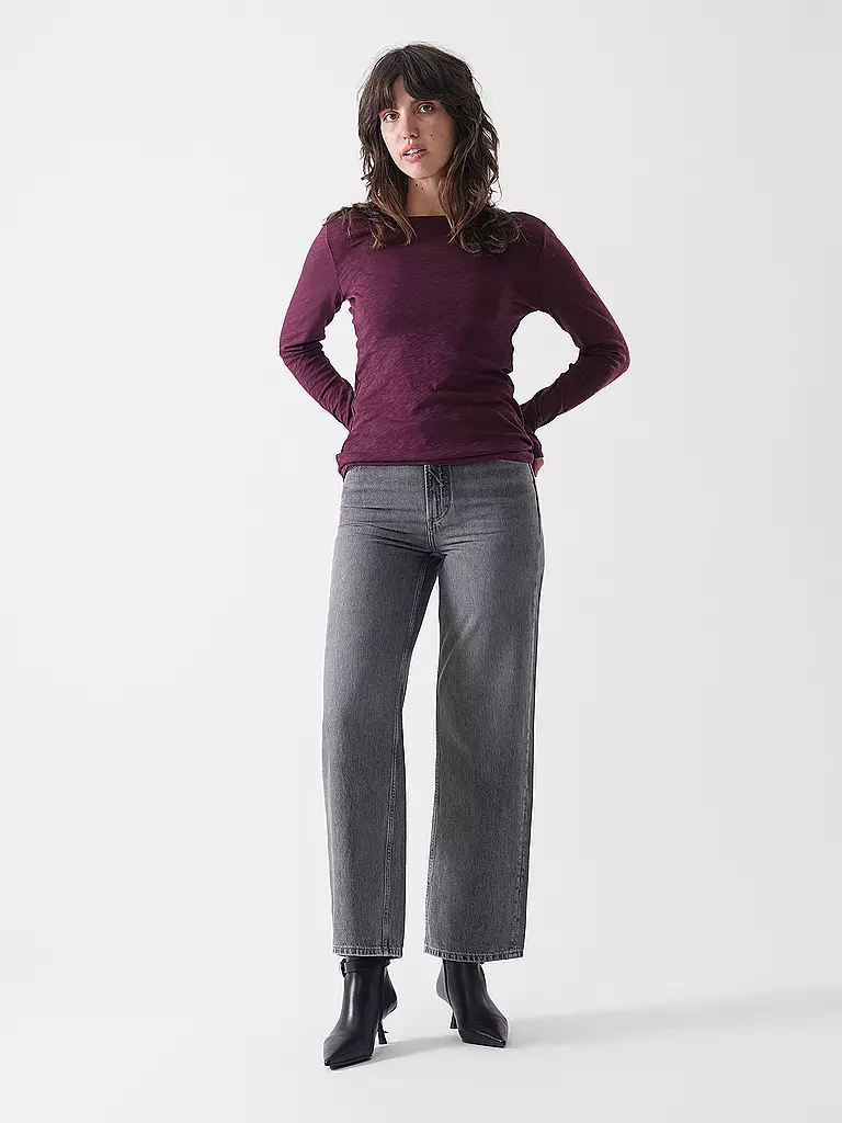 MARC O'POLO DENIM | Jeans Wide Leg  | grau