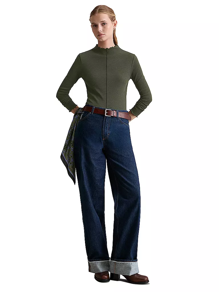 MARC O'POLO DENIM | Langarmshirt  | dunkelgrün