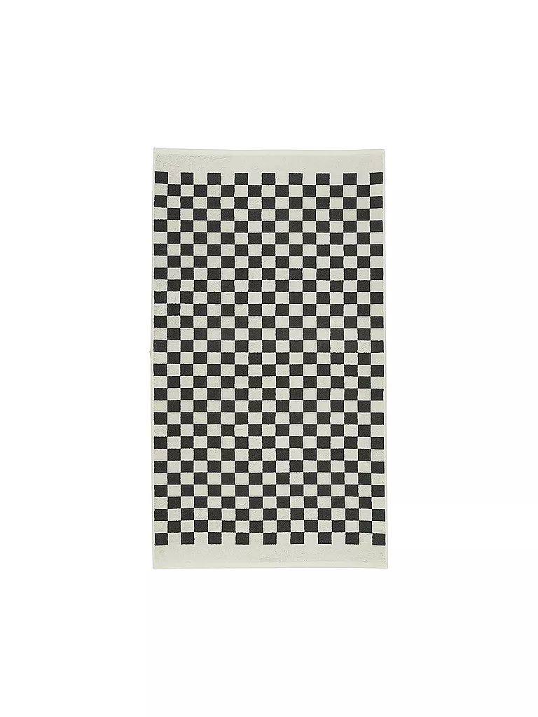MARC O'POLO HOME | Handtuch CHECKER 50x100cm Anthracite | grau
