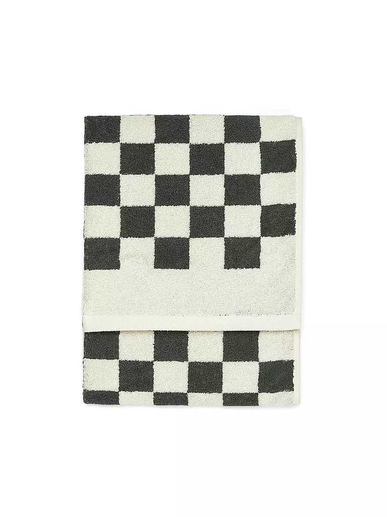 MARC O'POLO HOME | Handtuch CHECKER 50x100cm Anthracite | grau
