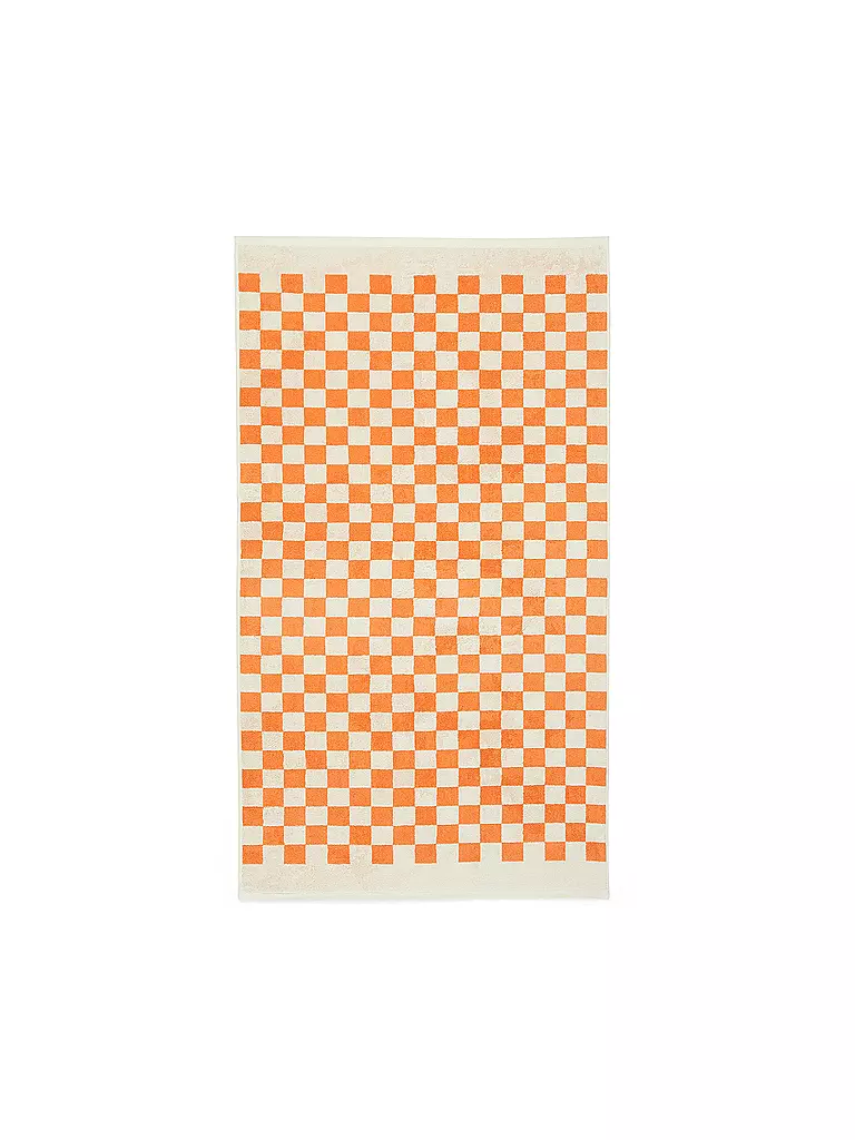 MARC O'POLO HOME | Handtuch CHECKER 50x100cm Melon | orange