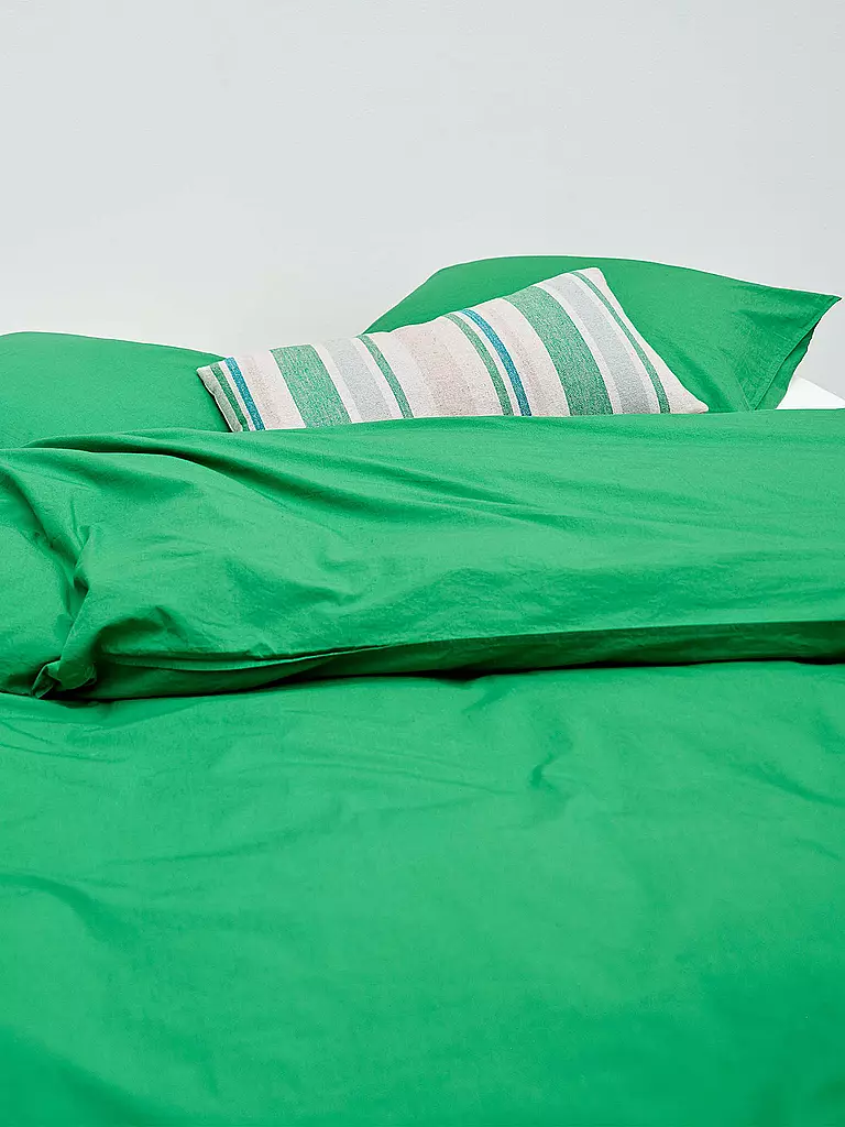 MARC O'POLO HOME | Perkal Bettwäsche Tove 70x90cm / 140x200cm Vivid Green | grün