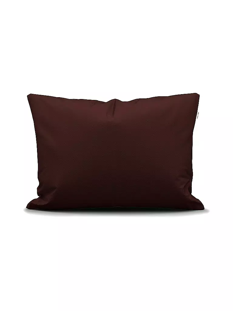 MARC O'POLO HOME | Satin Bettwäsche EWON 70x90cm/140x200cm Crimson Brown | hellbraun