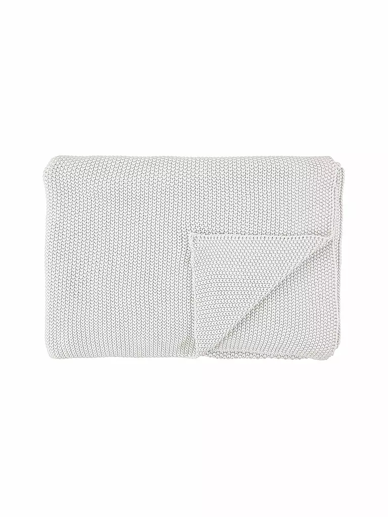 MARC O'POLO HOME Wohndecke Nordic Knit 130x170cm (Offwhite) creme