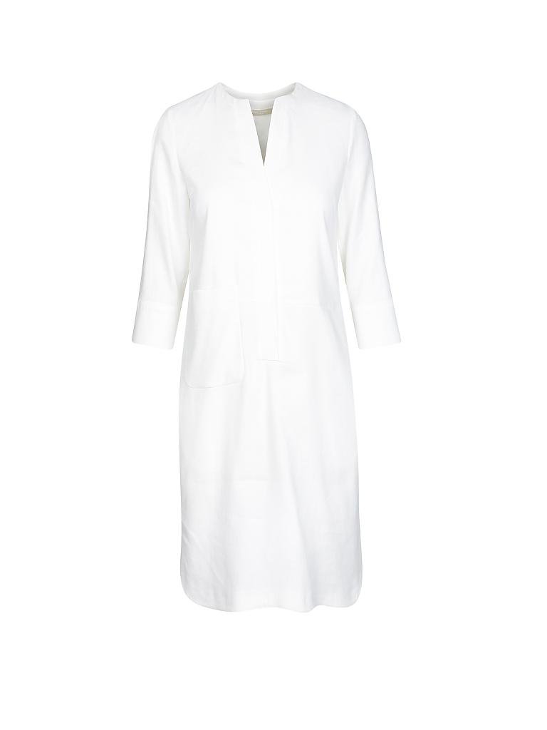 MARC O'POLO PURE Leinen-Kleid weiß