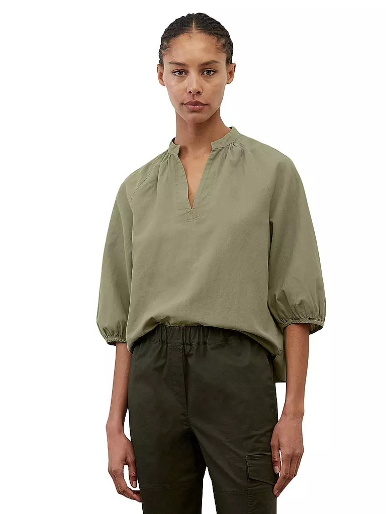 MARC O'POLO | Bluse  | olive