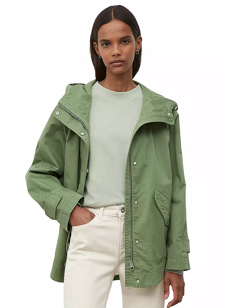 MARC O'POLO | Cape - Jacke | grün