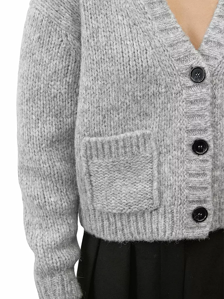 MARC O'POLO | Cardigan  | grau