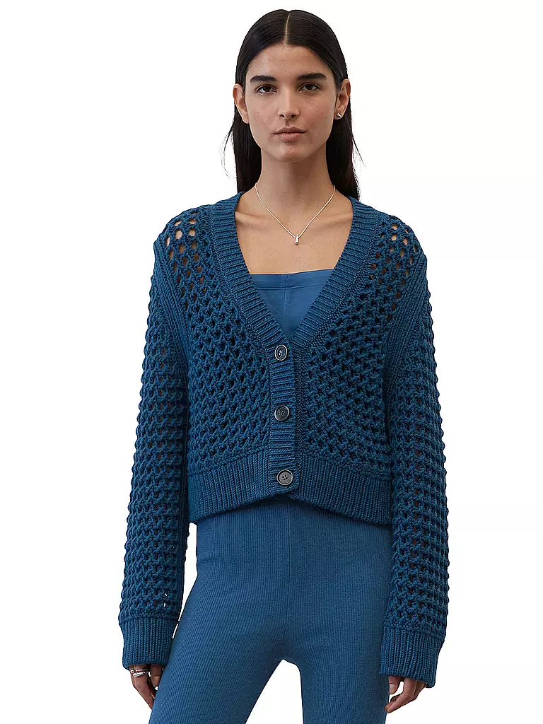 MARC O'POLO | Cardigan | blau