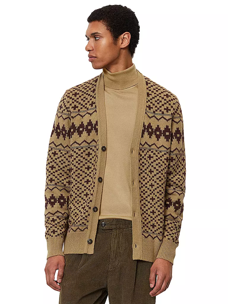 MARC O'POLO | Cardigan | camel