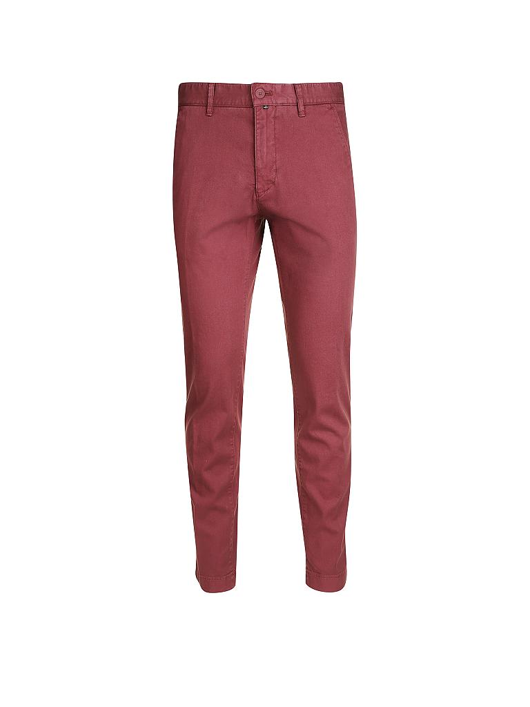 MARC O'POLO | Chino Tapered-Fit "Stig" | rot