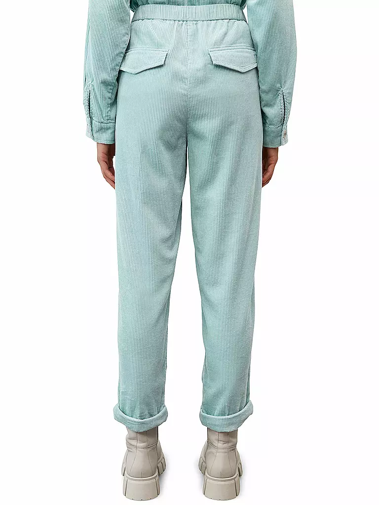 MARC O'POLO | Cord Hose Jogging Fit | hellblau