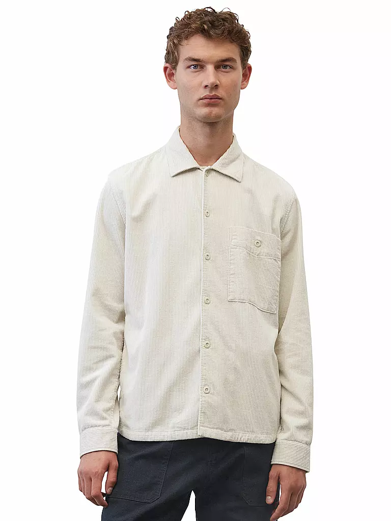 MARC O'POLO | Cordhemd Regular Fit | creme