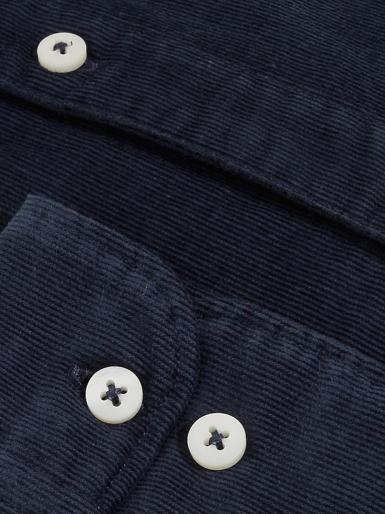 MARC O'POLO | Cordhemd Regular-Fit | blau