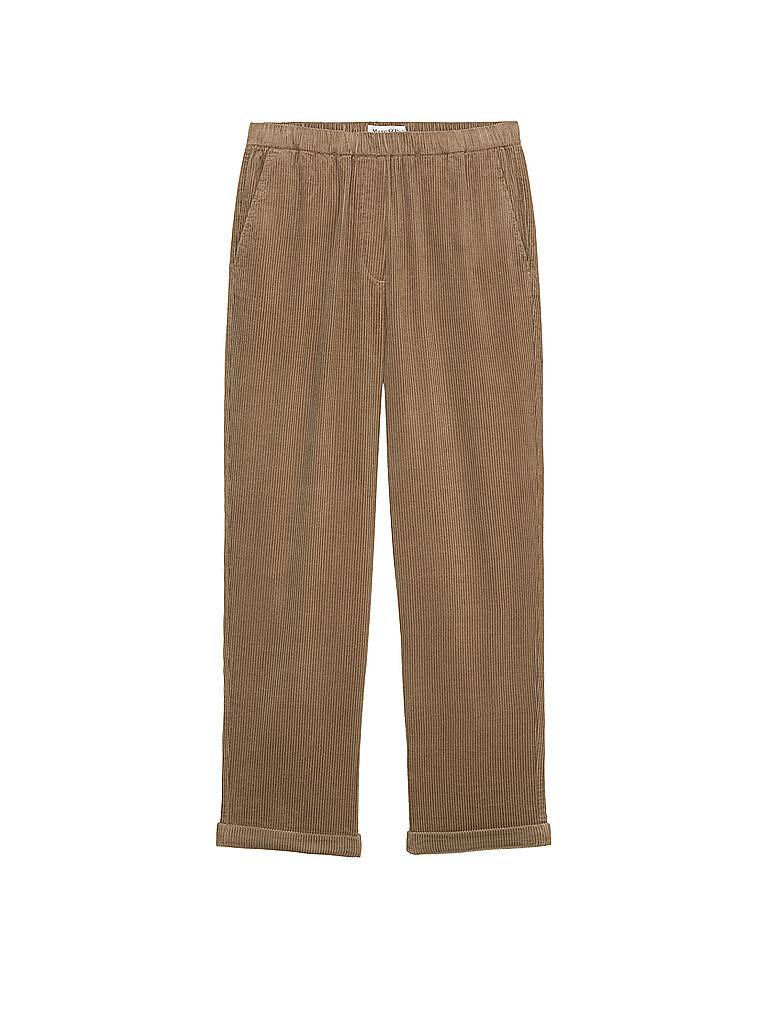 MARC O'POLO | Cordhose Jogging Fit | braun