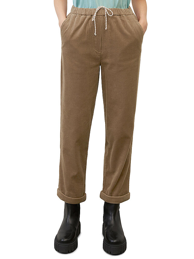 MARC O'POLO | Cordhose Jogging Fit | braun