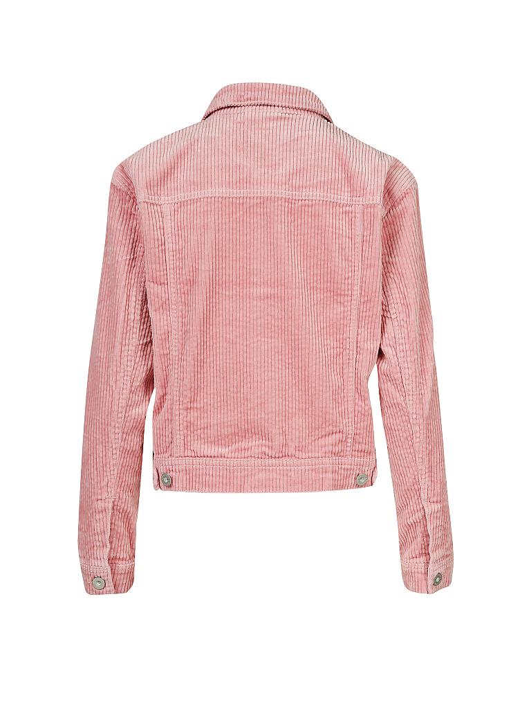 MARC O'POLO | Cordjacke Oversized-Fit | rosa