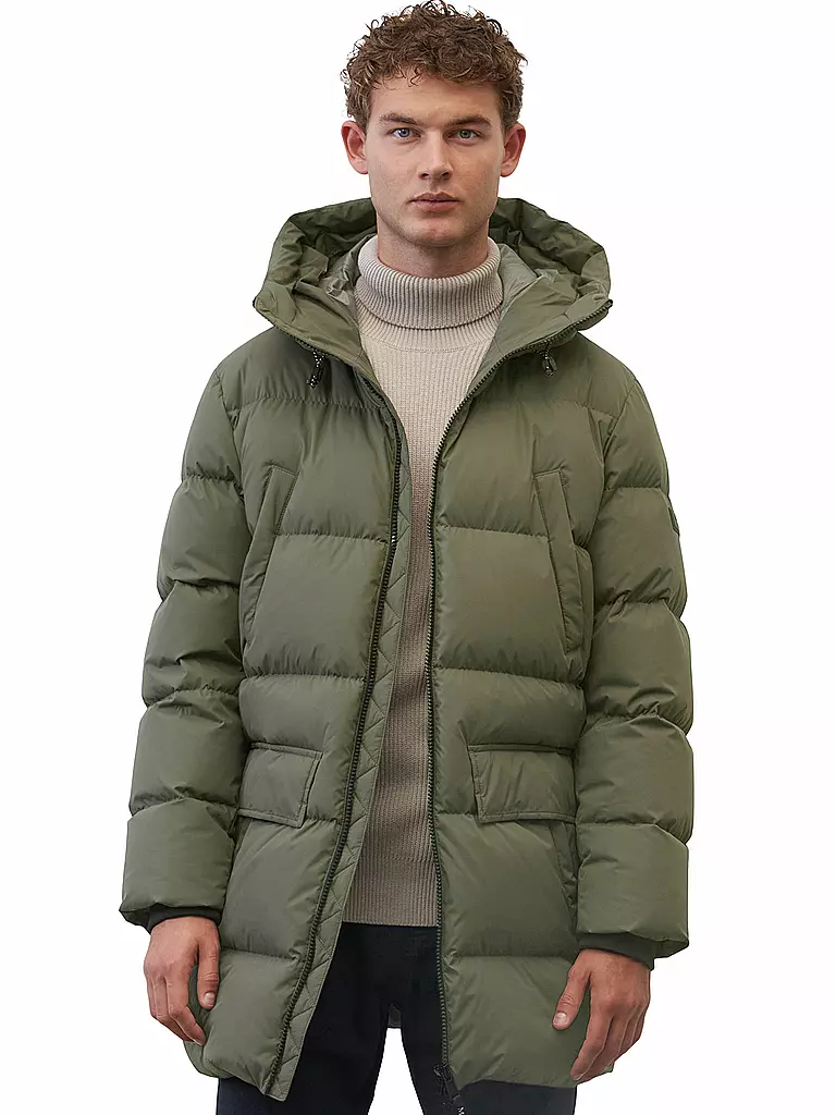 MARC O'POLO | Daunenjacke | olive