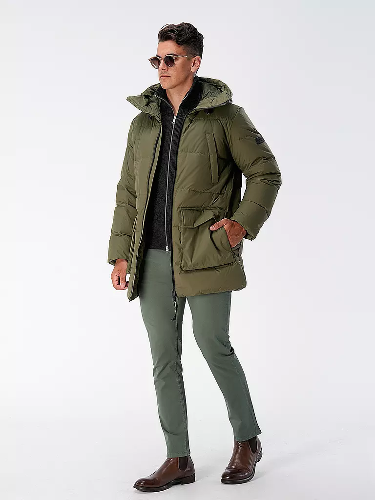 MARC O'POLO | Daunenjacke | olive