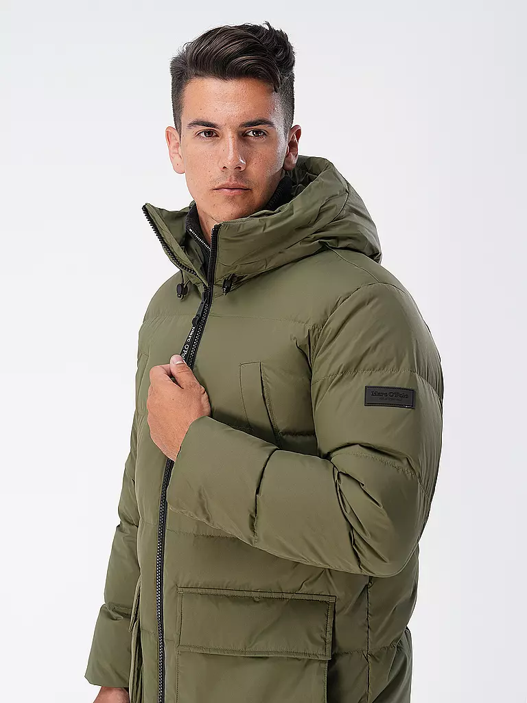 MARC O'POLO | Daunenjacke | olive